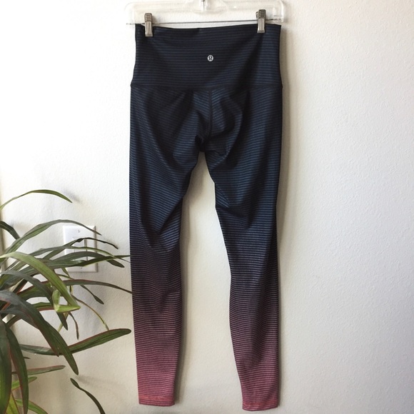 lululemon athletica Pants - LULULEMON // Ombré Stripe Leggings